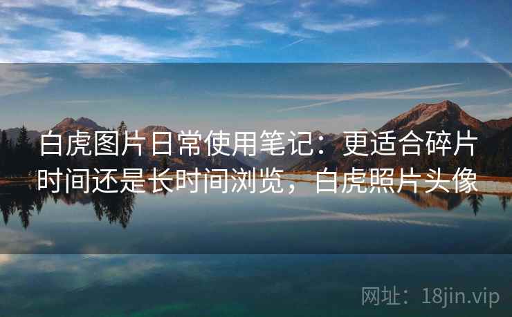白虎图片日常使用笔记：更适合碎片时间还是长时间浏览，白虎照片头像